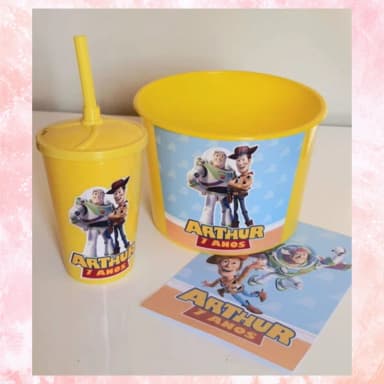 kit cinema lembrancinhas de festa Toy Story