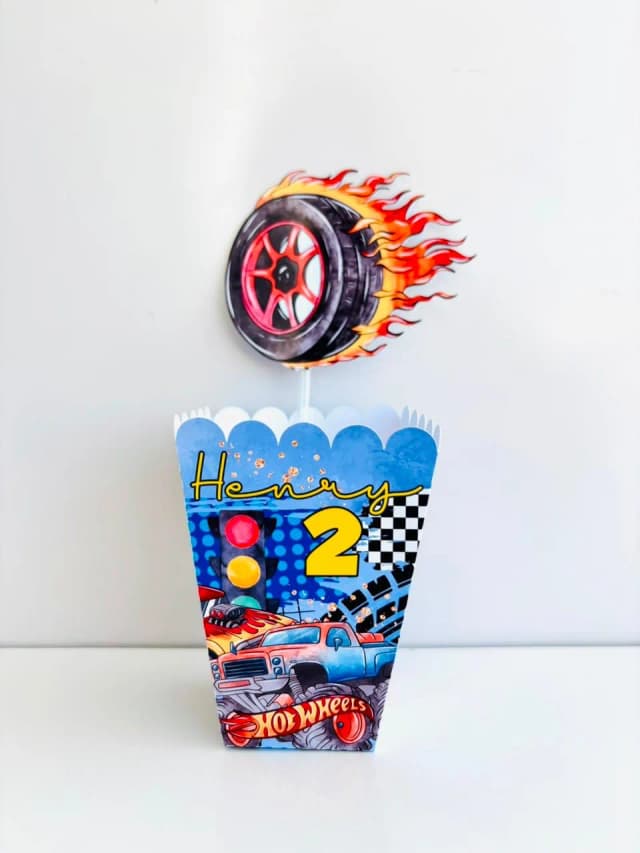 ARQUIVO DE CORTE CENTRO DE MESA HOT WHEELS 01