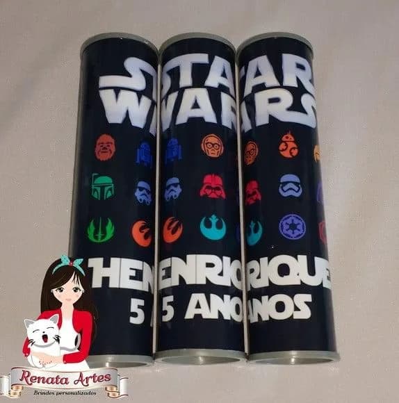 Pega Varetas Personalizado Star Wars Cute