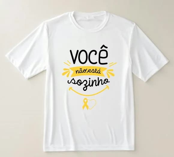 Camiseta Setembro Amarelo
