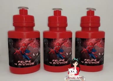 Squeeze Personalizado Homem Aranha