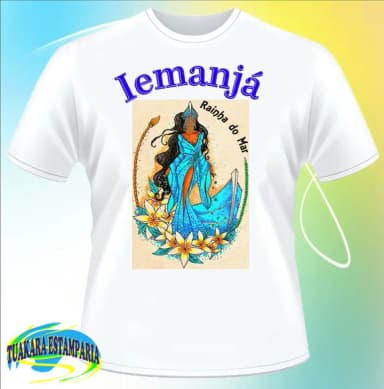 Camiseta Iemanjá 02