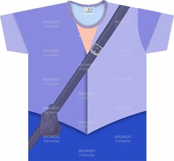 Camiseta Infantil Fantasia Príncipe Aventureiro com Bandoleira