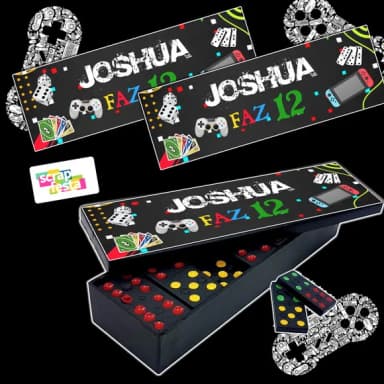 Dominó Personalizado Festa Games Jogos