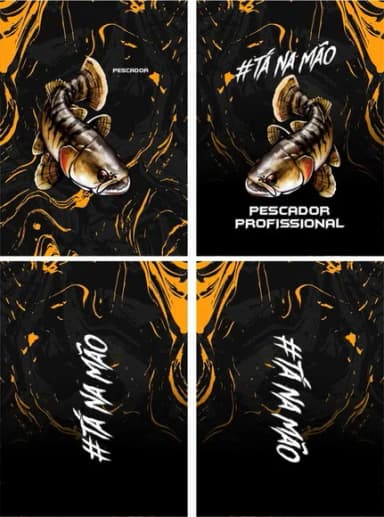 Arte Vetor Camisa Pesca-mod-0131