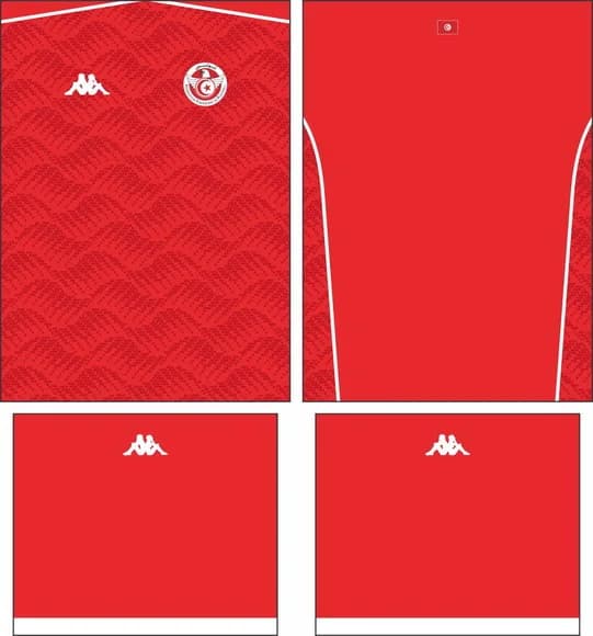 Arte Vetor Camisa Tunizia Local 2025