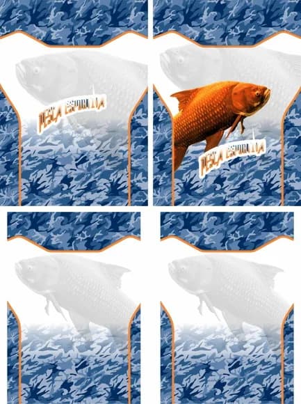 Arte Vetor Camisa Pesca-mod-0179