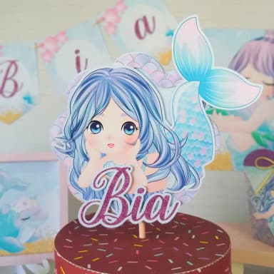 Topo de Bolo Personalizado