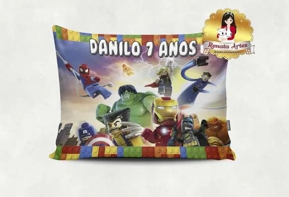 Almofada Lego Heróis