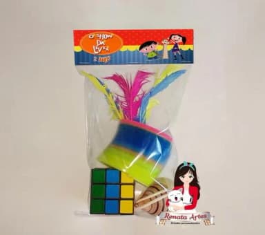 Kit Brinquedos Retrô Tema o Show da Luna