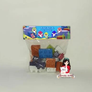 Blocos de Montar Personalizado Baby Shark
