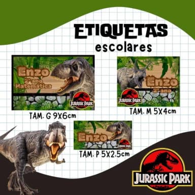 60 Etiquetas Escolares