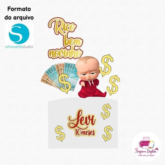 Arquivo Digital - Topo de Bolo Rico Bem Novinho