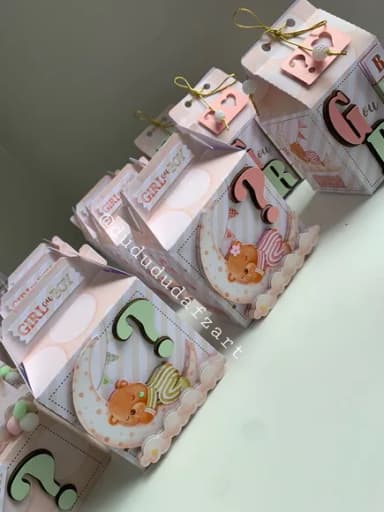 Kit 30 Lembrancinhas Chá Revelação