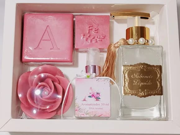 Presente Personalizado, Sabonete Líquido com Home Spray