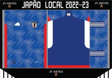 Vetor Da Camisa Japão 2022