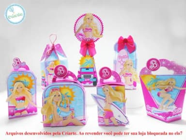 Arquivo de Corte Barbie Pool Party 30