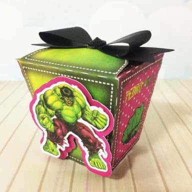 Kit 30 Lembrancinhas Hulk