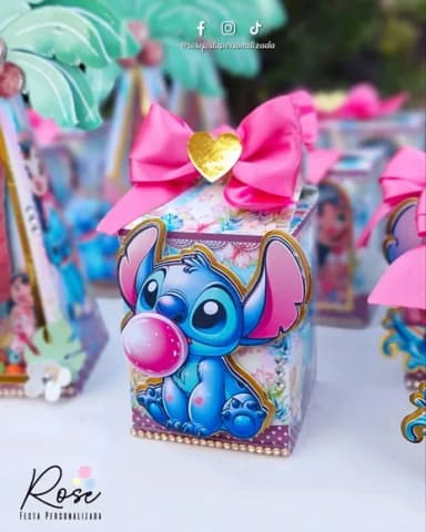 Kit 30 Lembrancinhas Stitch