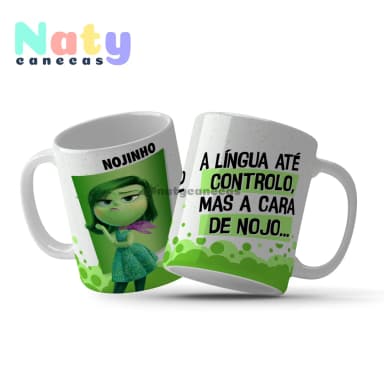 Caneca Personalizadas Divertidamente Emoções.