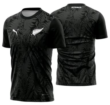 Arte Vetor Camisa Nova Zelanda Visita 2026