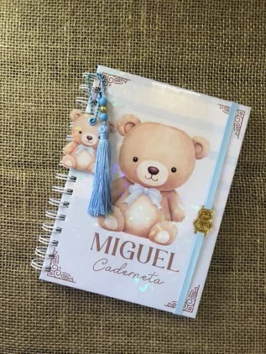 Caderneta de Saúde / Vacinação Personalizada - Ursinho