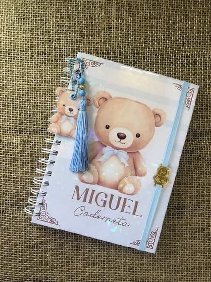 Caderneta de Saúde / Vacinação Personalizada - Ursinho