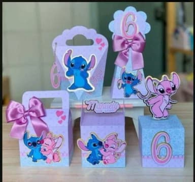 Kit 30 Lembrancinhas Stitch
