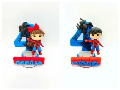 Vela Homem Aranha ( Menino ou Menina ) 1 a 9 Anos