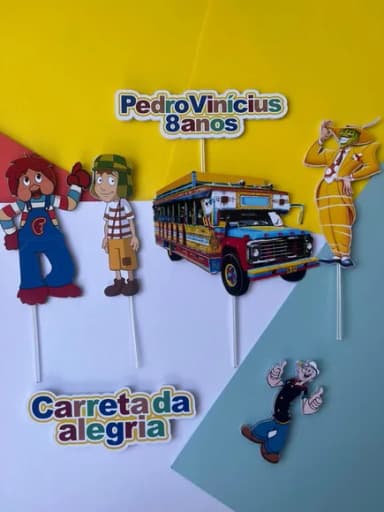 Arquivo Digital - Topo de Bolo Carreta da Alegria