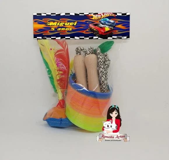 Kit Boa Infância Personalizado Hot Wheels