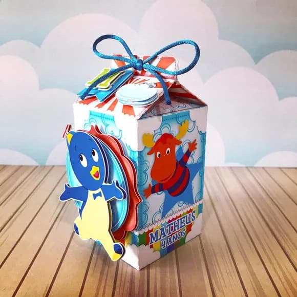 Caixa Milk Backyardigans