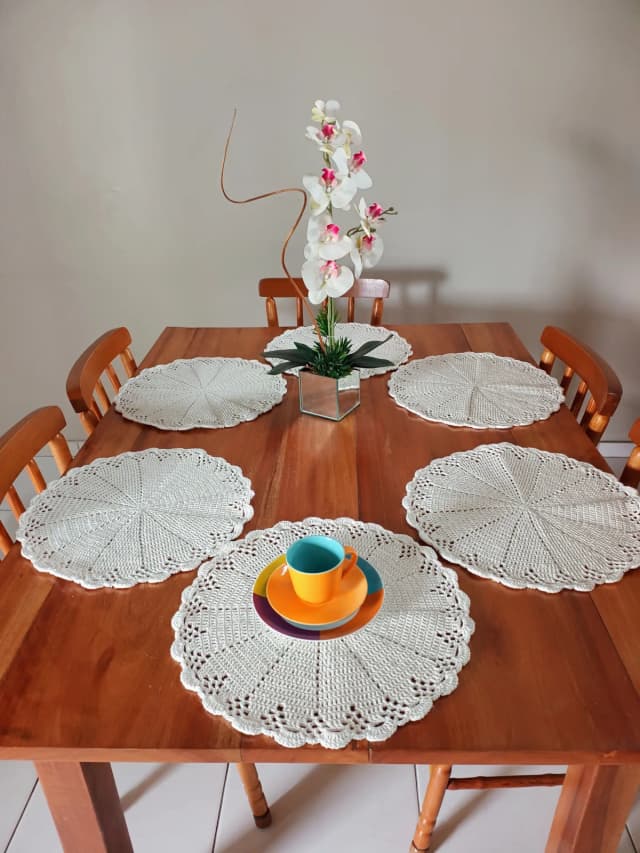 Sousplat mesa posta
