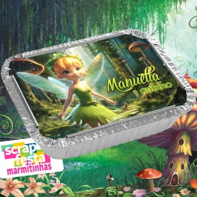 Marmitinha Festa Jardim Encantado Sininho Fadinha