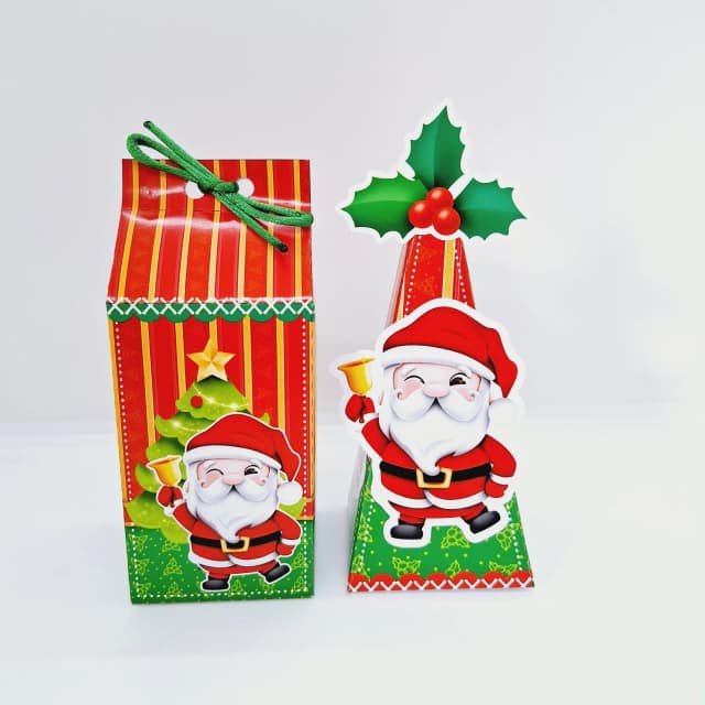 PEGUE E MONTE - Kit Festa Personalizado NATAL  - Decoração de Festa - Caixinhas Personalizadas