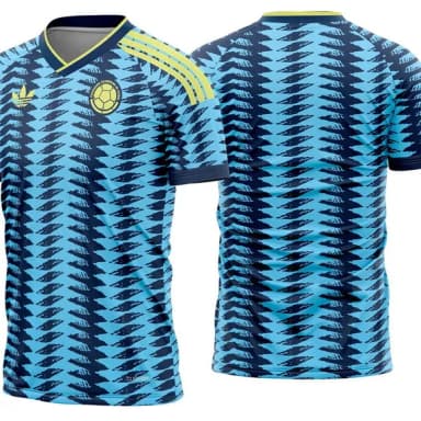Arte Vetor Camisa Colombia Reserva 2026