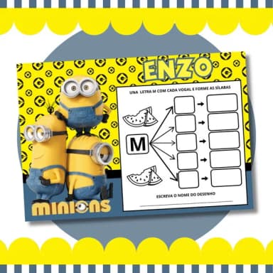 Livro Diversão Minions