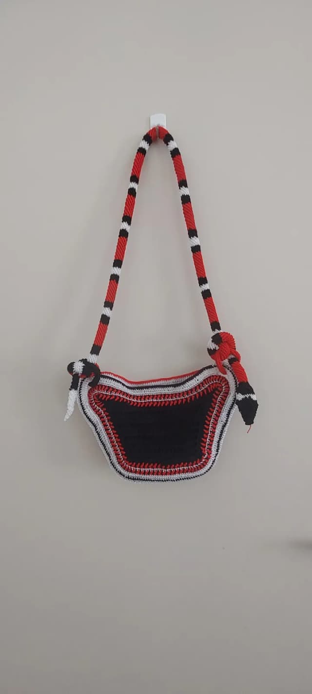 Bolsa Cobra Coral