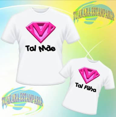Kit 2 Camisetas Tal Mãe, Tal Filha 2