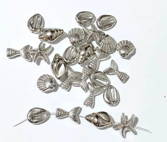 Fundo do Mar com Furo Passante Abs 1,8cm - 25 Unidade