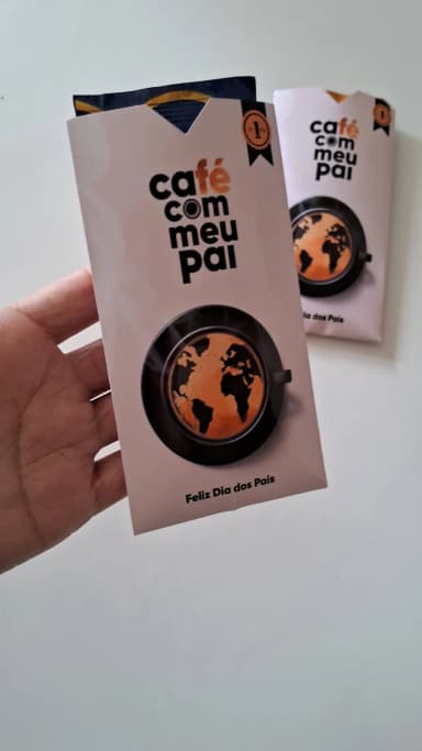 Lembrancinha Dia dos Pais Cristão- Porta Café
