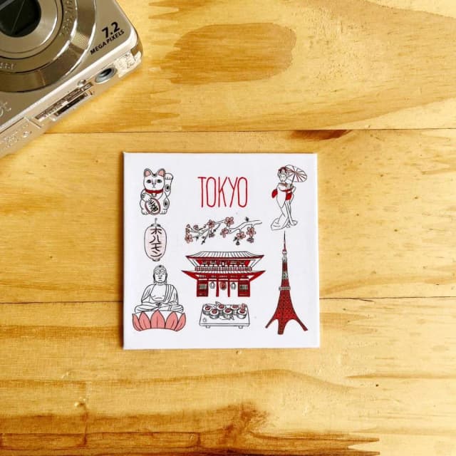 Imã Decorativo Lembrança - Tokio