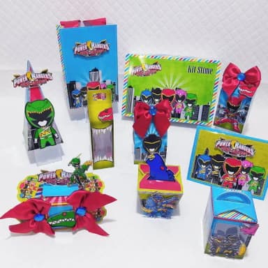 Arquivo De Corte Power Rangers 01