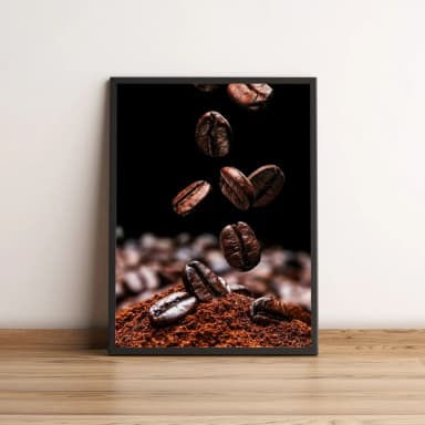 Quadro Grãos de Café 12