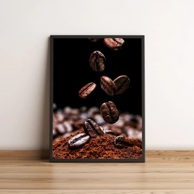 Quadro Grãos de Café 12