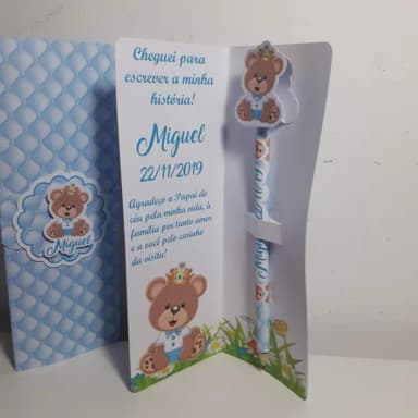 Card Envelope com Lápis Maternidade