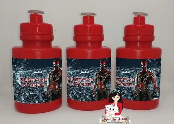 Squeeze Personalizado Homem Aranha 2