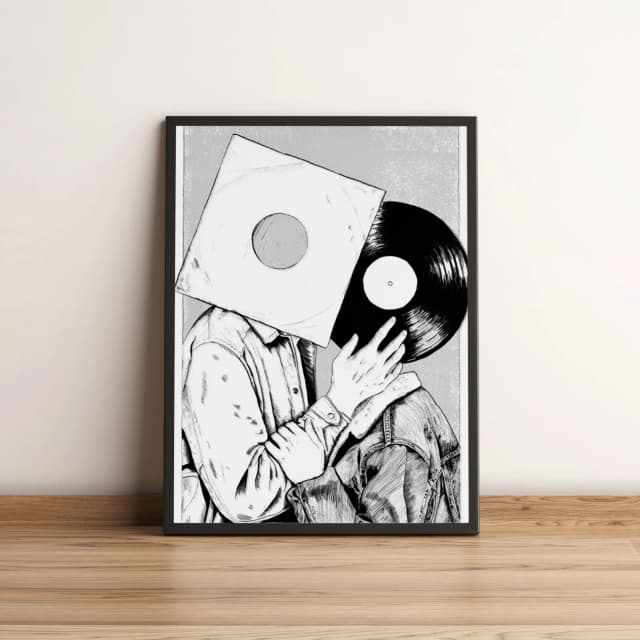 Quadro Casal Vinil 89