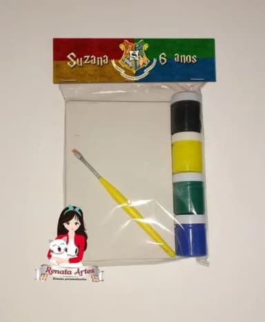 Kit Pintura Personalizado Harry Potter Casas