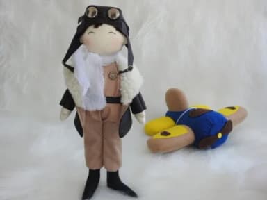 Boneco Aviador do Pequeno Príncipe